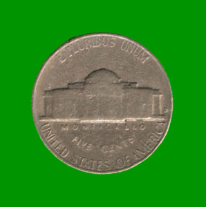 MONEDA DE ESTADOS UNIDOS 5 CENTAVOS, AÑO 1964, ESTADO USADA.-