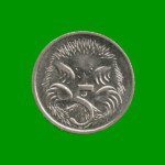 MONEDA DE AUSTRALIA 5 CENTAVOS, AÑO 2003, ESTADO USADA.-