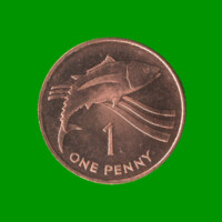 MONEDA DE SANTA ELENA Y ASCENSION 1 PENIQUE, AÑO 1997, ESTADO NUEVA.-