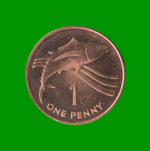 MONEDA DE SANTA ELENA Y ASCENSION 1 PENIQUE, AÑO 1997, ESTADO NUEVA.-