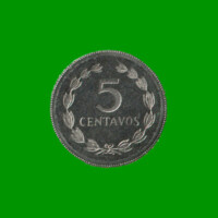 MONEDA DE EL SALVADOR 5 CENTAVOS, AÑO 1994, ESTADO NUEVA.-