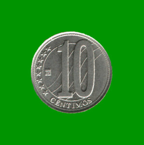 MONEDA DE VENEZUELA 10 CENTIMOS, AÑO 2009, ESTADO NUEVA.-