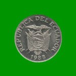 MONEDA DE ECUADOR 1 SUCRE, AÑO 1988, ESTADO NUEVA.- - Imagen 2