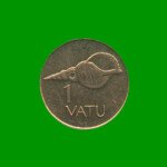 MONEDA DE VANUATU 1 VATU, AÑO 1999, ESTADO NUEVA.-