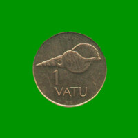 MONEDA DE VANUATU 1 VATU, AÑO 1999, ESTADO NUEVA.-