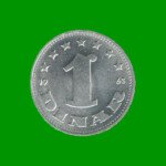 MONEDA DE YUGOSLAVIA 1 DINAR, AÑO 1963, ESTADO NUEVA.-