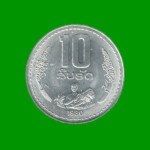 MONEDA DE LAOS 10 ATT, AÑO 1980, ESTADO NUEVA.-