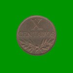 MONEDA DE PORTUGAL 10 CENTAVOS, AÑO 1968, ESTADO USADA.-