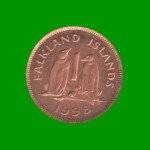 MONEDA DE ISLAS MALVINAS 1 PENIQUE, AÑO 1998, ESTADO NUEVA.-