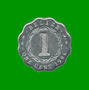 MONEDA DE BELICE 1 CENTAVO, AÑO 1996, ESTADO NUEVA.-