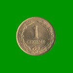 MONEDA DE PARAGUAY 1 CENTIMO, AÑO 1950, ESTADO NUEVA.-