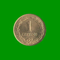 MONEDA DE PARAGUAY 1 CENTIMO, AÑO 1950, ESTADO NUEVA.-