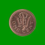 MONEDA DE BARBADOS 1 CENTIMO, AÑO 1997, ESTADO NUEVA.-