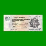 BONO CORRIENTES $50,00, EC 321, SERIE A, ESTADO MUY BUENO+.-