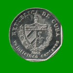 MONEDA DE CUBA 25 CENTAVOS CONVERTIBLES, AÑO 2006, ESTADO USADA.- - Imagen 2