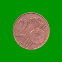 MONEDA DE PORTUGAL 2 CENTAVOS DE EURO, AÑO 2002, ESTADO USADA.-