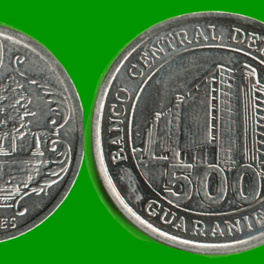 PARAGUAY SET DE CUATRO MONEDAS 50, 100, 500 Y 1 MIL GUARANIES, AÑO 2006, ESTADO NUEVAS.-