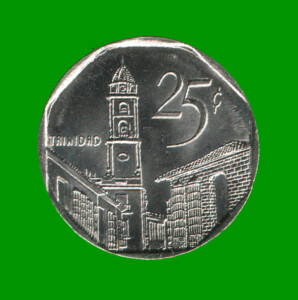 MONEDA DE CUBA 25 CENTAVOS CONVERTIBLES, AÑO 2006, ESTADO USADA.-
