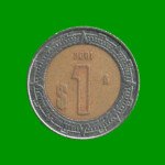 MONEDA DE MEXICO 1 PESO, BIMETALICA, AÑO 2001, ESTADO USADA.-
