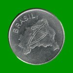 MONEDA DE BRASIL 10 CRUZEIROS, AÑO 1981, ESTADO USADA.- - Imagen 2
