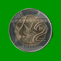 MONEDA DE PERU 2 SOLES, BIMETALICA, AÑO 2022, ESTADO NUEVA.-
