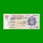 BONO CORRIENTES $100,00, EC 326, SERIE B, ESTADO MUY BUENO+ .-