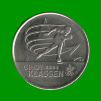 MONEDA DE CANADA 25 CENTAVOS, AÑO 2009, CONMEMORATIVA, PATINAJE, ESTADO NUEVA.-
