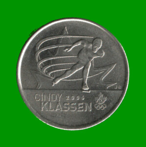 MONEDA DE CANADA 25 CENTAVOS, AÑO 2009, CONMEMORATIVA, PATINAJE, ESTADO NUEVA.-