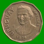 MONEDA DE URUGUAY 1 NUEVO PESO, AÑO 1976, ESTADO USADA.- - Imagen 2