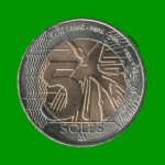 MONEDA DE PERU 5 SOLES, BIMETALICA, AÑO 2022, ESTADO NUEVA.-