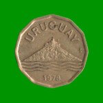 MONEDA DE URUGUAY  20 CENTECIMOS, AÑO 1978, ESTADO USADA.- - Imagen 2