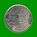 MONEDA DE CANADA 25 CENTAVOS, AÑO 2012, CONMEMORATIVA, ISAAC BROCK, ESTADO NUEVA.-