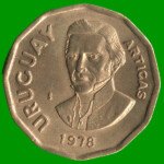 MONEDA DE URUGUAY  1 NUEVO PESO, AÑO 1978, ESTADO USADA.- - Imagen 2