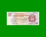 BONO CORRIENTES $20,00, EC 320, SERIE B, ESTADO EXCELENTE.-