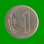MONEDA DE URUGUAY  1 NUEVO PESO, AÑO 1980, ESTADO USADA.-