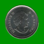 MONEDA DE CANADA 25 CENTAVOS, AÑO 2015, CONMEMORATIVA, BANDERA Y PERSONAS, ESTADO NUEVA.- - Imagen 2