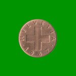 MONEDA DE SUIZA 1 RAPPEN, AÑO 1967, ESTADO NUEVA.- - Imagen 2