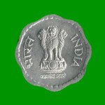MONEDA DE INDIA 10 PAISA, AÑO 1991, ESTADO NUEVA.- - Imagen 2
