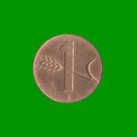 MONEDA DE SUIZA 1 RAPPEN, AÑO 1967, ESTADO NUEVA.-