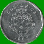 MONEDA DE COSTA RICA 20 COLONES, AÑO 1985, ESTADO USADA.- - Imagen 2