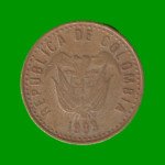 MONEDA DE COLOMBIA $ 100 PESOS, AÑO 1993, ESTADO USADA.- - Imagen 2
