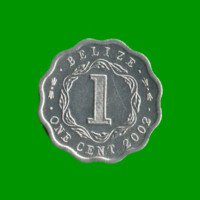 MONEDA DE BELICE 1 CENTAVO, AÑO 2002, ESTADO NUEVA.-