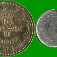 HONDURAS SET DE CUATRO MONEDAS 5, 10, 20 Y 50 CENTAVOS, AÑO 2012/ 2014, ESTADO NUEVAS.-