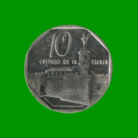 MONEDA DE CUBA 10 CENTAVOS CONVERTIBLES, AÑO 1994, ESTADO USADA.-