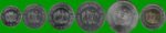BOLIVIA SET DE SEIS MONEDAS 10, 20 Y 50 CENTAVOS Y 1, 2, 5 BOLIVIANOS (BIMETALICA), AÑO 2012/2017, ESTADO NUEVAS.- - Imagen 2