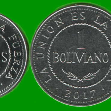 BOLIVIA SET DE SEIS MONEDAS 10, 20 Y 50 CENTAVOS Y 1, 2, 5 BOLIVIANOS (BIMETALICA), AÑO 2012/2017, ESTADO NUEVAS.-