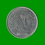 MONEDA DE BRASIL 10 CENTAVOS, AÑO 1995 ESTADO USADA.- - Imagen 2