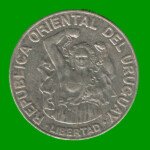 MONEDA DE URUGUAY  200 NUEVOS PESOS, AÑO 1989, ESTADO USADA.- - Imagen 2