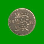 MONEDA DE ESTONIA 50 SENT, AÑO 1992, ESTADO USADA.- - Imagen 2