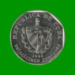 MONEDA DE CUBA 25 CENTAVOS CONVERTIBLES, AÑO 1994, ESTADO USADA.- - Imagen 2